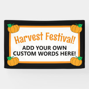 Personalisiertes Erntefestival Banner