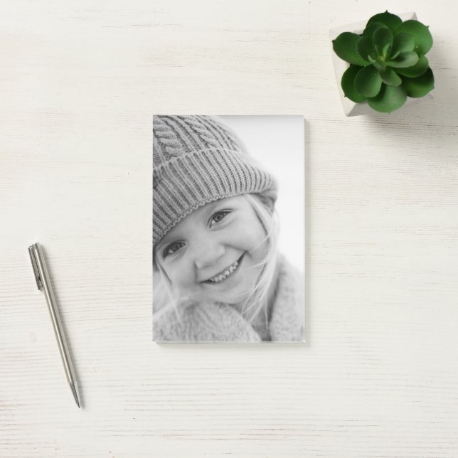 Personalisiertes Erstellen eines eigenen Fotos Post-it Klebezettel (Büro)