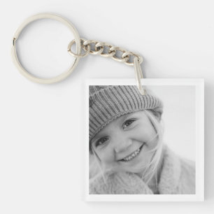 Personalisiertes Erstellen eines eigenen Fotos Schlüsselanhänger