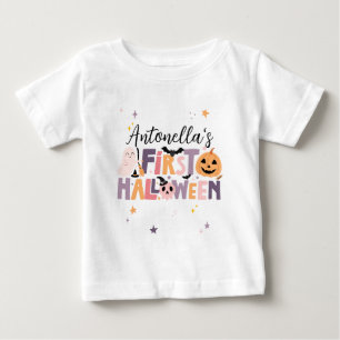 Personalisiertes erstes Halloween-Outfit für Babys Baby T-shirt