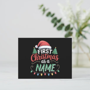Personalisiertes erstes Weihnachten als Familie Ma