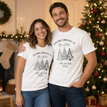 Personalisiertes erstes Weihnachten Herr und Frau
