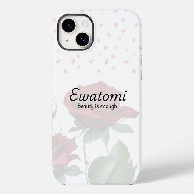 Personalisiertes Ewatomi iPhone Case-Mate iPhone 14 Plus Hülle (Rückseite)