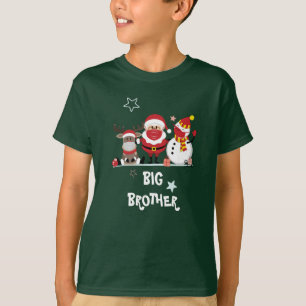 Personalisiertes Familien-Weihnachtsfest Großer Br T-Shirt