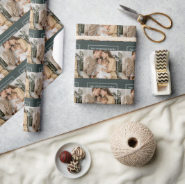Personalisiertes Familienfoto | Benutzerdefinierte Geschenkpapier