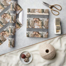 Personalisiertes Familienfoto | Benutzerdefinierte Geschenkpapier