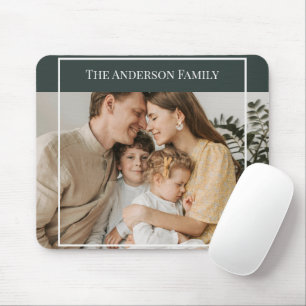 Personalisiertes Familienfoto   Benutzerdefinierte Mousepad