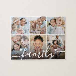 Personalisiertes Familienfoto-Collage