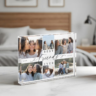 Personalisiertes Familienfoto-Collage-Geschenk Bes Fotoblock