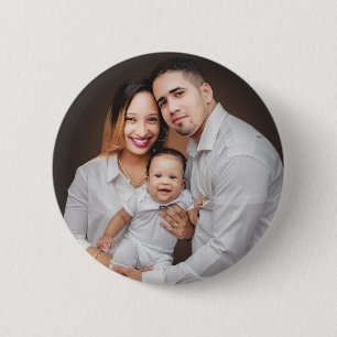 Personalisiertes Familienfoto individuell Button