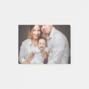 Personalisiertes Familienfoto individuell Post-it Klebezettel