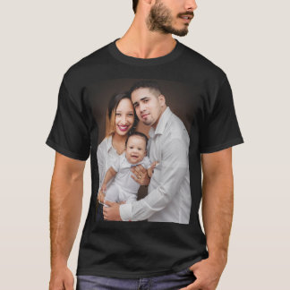 Personalisiertes Familienfoto individuell T-Shirt
