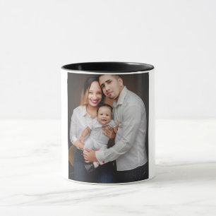 Personalisiertes Familienfoto nach Maß Tasse