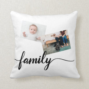 Personalisiertes FAMILIENKissen im Foto Kissen