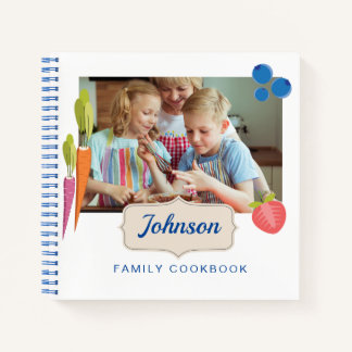 Personalisiertes Familienkobuch (Foto hinzufügen) Notizbuch