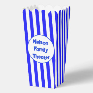 Personalisiertes Familientheater-Popcorn Geschenkschachtel