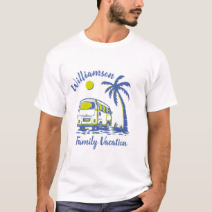 Personalisiertes Familienurlaub T-Shirt