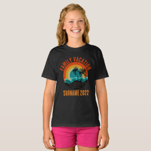 PERSONALISIERTES FAMILIENURLAUBS-T-Shirt T-Shirt