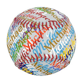 personalisiertes Farbmuster Baseball