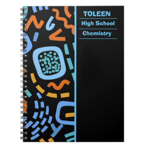 Personalisiertes Farbmuster Notizblock