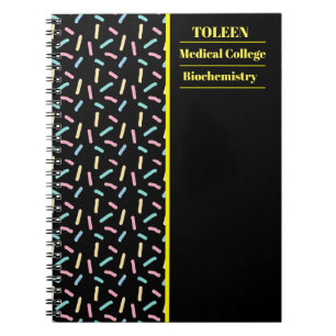 Personalisiertes Farbmuster Notizblock