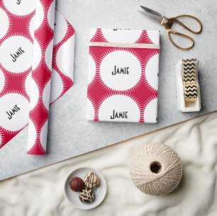 Personalisiertes Farbwrapper Geschenkpapier