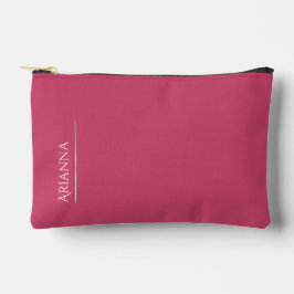 Personalisiertes fett rosa zubehörtasche