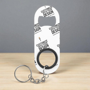 Personalisiertes Firmen-Branding Minimalistisch  Mini Flaschenöffner