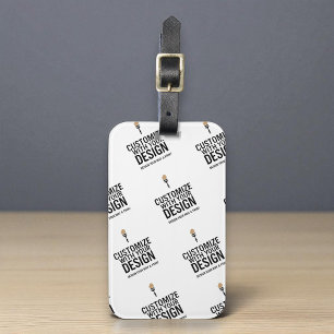 Personalisiertes Firmen-Branding Minimalistisches  Gepäckanhänger