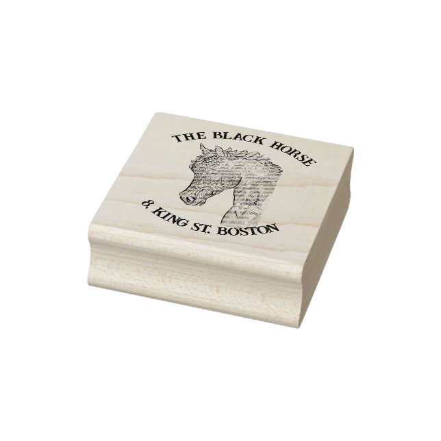 Personalisiertes Firmenlogo Briefmarke Gummistempel (Stempel)