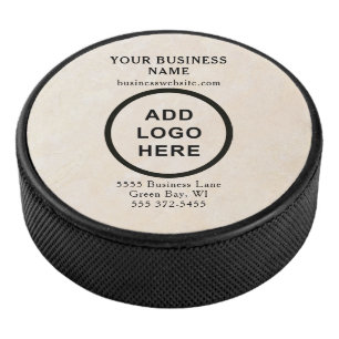 Personalisiertes Firmenlogo Eishockey Puck
