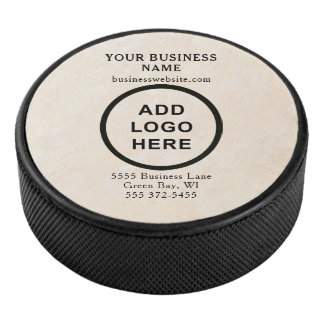 Personalisiertes Firmenlogo Eishockey Puck