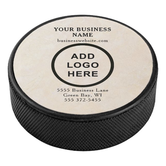 Personalisiertes Firmenlogo Eishockey Puck (3/4)