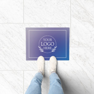 Personalisiertes Firmenlogo Fußmatte