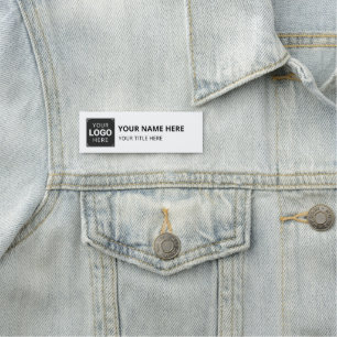 Personalisiertes Firmenlogo Geschäft Namensschild