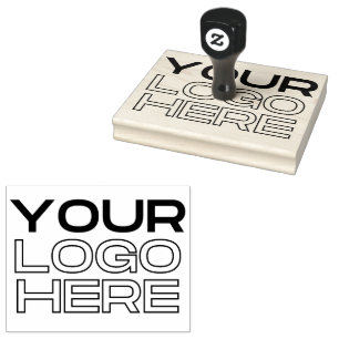 Personalisiertes Firmenlogo Gummistempel