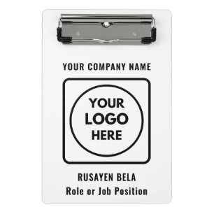Personalisiertes Firmenlogo Mini-Clipboard Mini Klemmbrett
