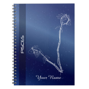 Personalisiertes Fisch-Notizbuch Notizblock