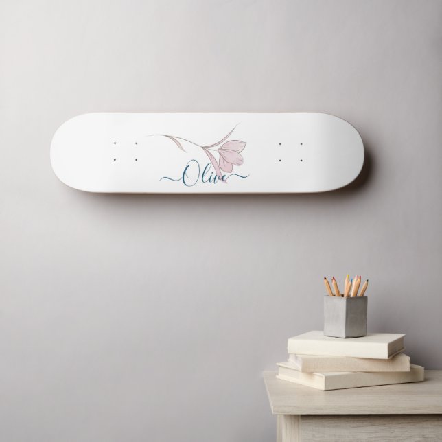 Personalisiertes Flachwasserskateboard - Kundenspe Skateboard (Wandkunst (Horz))