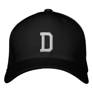 PERSONALISIERTES Flex Fit D-LOGO Bestickte Kappe