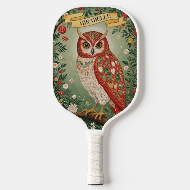 Personalisiertes Folienhühnchen Pickleball Schläger (Vorderseite)