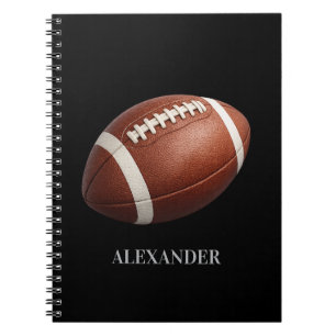 Personalisiertes Football-Notizbuch Design für Kin Notizblock