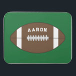 Personalisiertes Football Puzzle Tin-Geschenk<br><div class="desc">Das Design stammt aus der Originalkunst.</div>