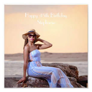 Personalisiertes Foto Alles Gute zum Geburtstag Fo