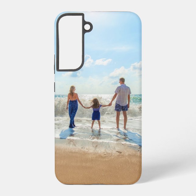 Personalisiertes Foto anpassen Samsung Galaxy Hülle (Rückseite)