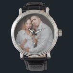 Personalisiertes Foto Armbanduhr<br><div class="desc">Personalisiertes Foto für benutzerdefinierte Überwachung</div>