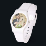 Personalisiertes Foto Armbanduhr<br><div class="desc">Lade einfach dein eigenes Foto auf diese tolle Uhr hoch. Sie können weiter bearbeiten, um Text usw. hinzuzufügen - Uhren von Ricaso machen ein tolles Geschenk für sich selbst oder andere.</div>