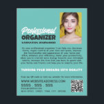 Personalisiertes Foto, Beruflicher Organisator Flyer<br><div class="desc">Personalisiertes Foto,  Berufliche Organisator-Werbung Flyer durch den Business Card Store.</div>