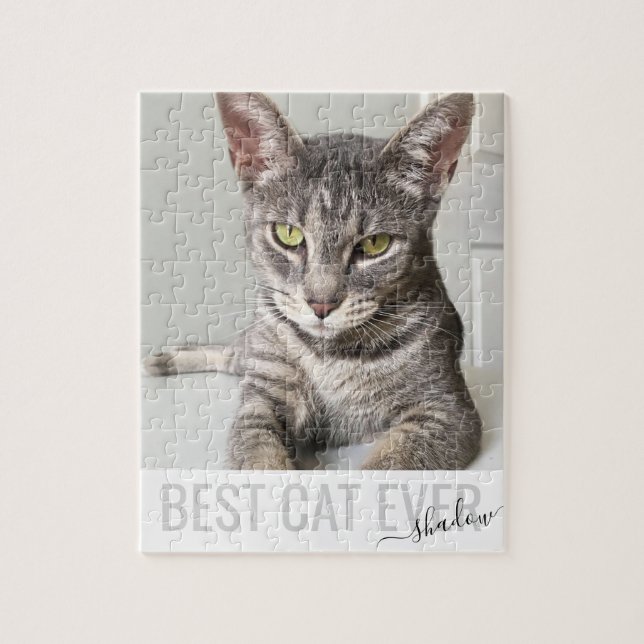 Personalisiertes Foto Beste Katze je Custom Per Ji (Vertikal)