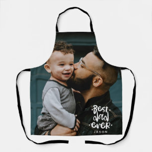 Personalisiertes Foto Bester Vater Aller Zeiten Na Schürze